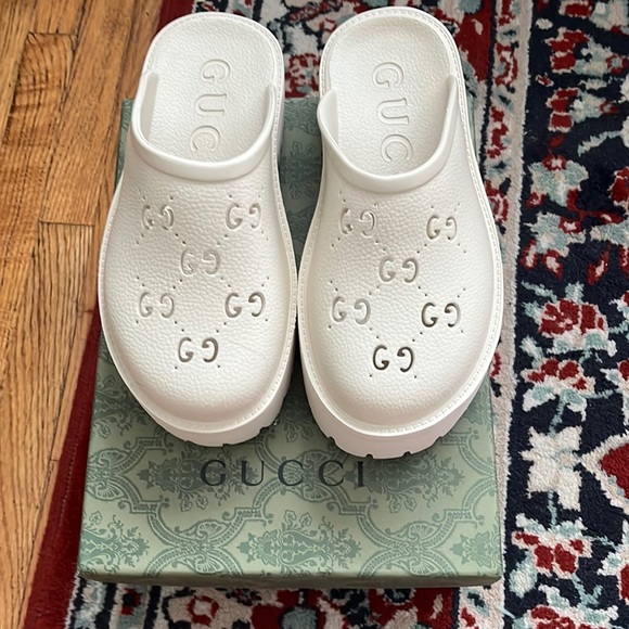 Gucci Shoes - GUCCI Rubber Clogs
